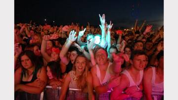 The crowd at Triple J's One Night Stand in Dubbo in 2013. Picture by the Daily Liberal
