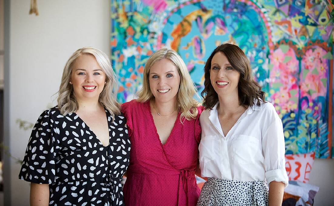 CHANGING TIMES: Cheney Suthers Lawyers principals Dannielle Ford, Alice Byrnes and Kirsty Evans are hoping for a legislation change so documents such as wills can be signed remotely by people in isolation. Photo: SUPPLIED