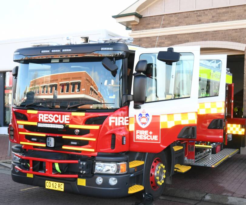 EXTINGUISHED: Two fire engines from the Orange Fire and Rescue NSW station responded to a house fire on Friday night. FILE PHOTO
