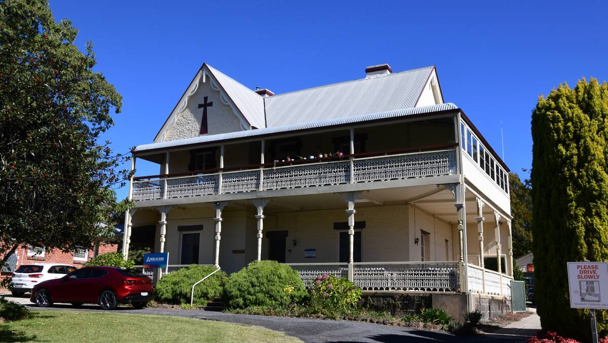 The Rectory adjacent to the Holy Trinity Anglican Church. Picture by Jude Keogh