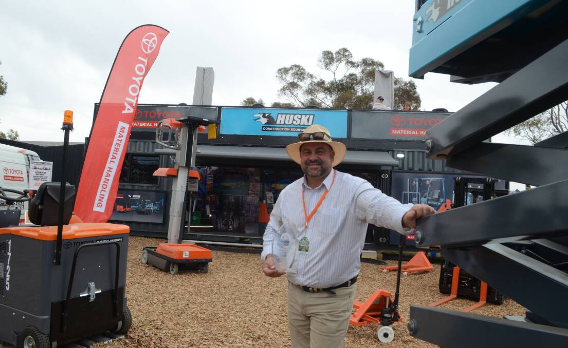 Farmers and families were among the people who attended the second day of the Australian National Field Days on Friday. Photos: TANYA MARSCHKE