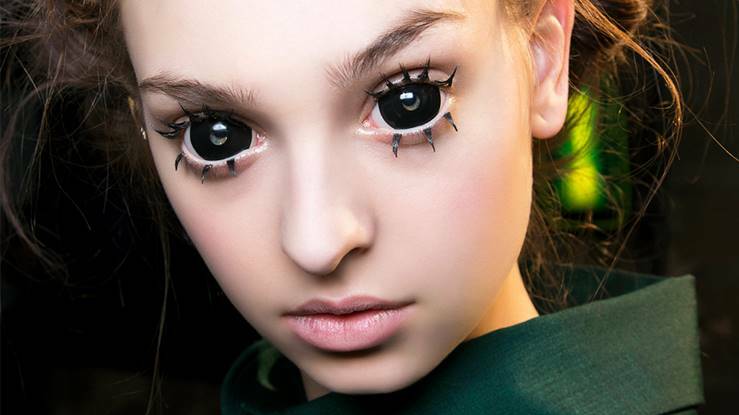 EYESORE: Optometry Australia is warning people about novelty contact lenses. Photo: SUPPLIED