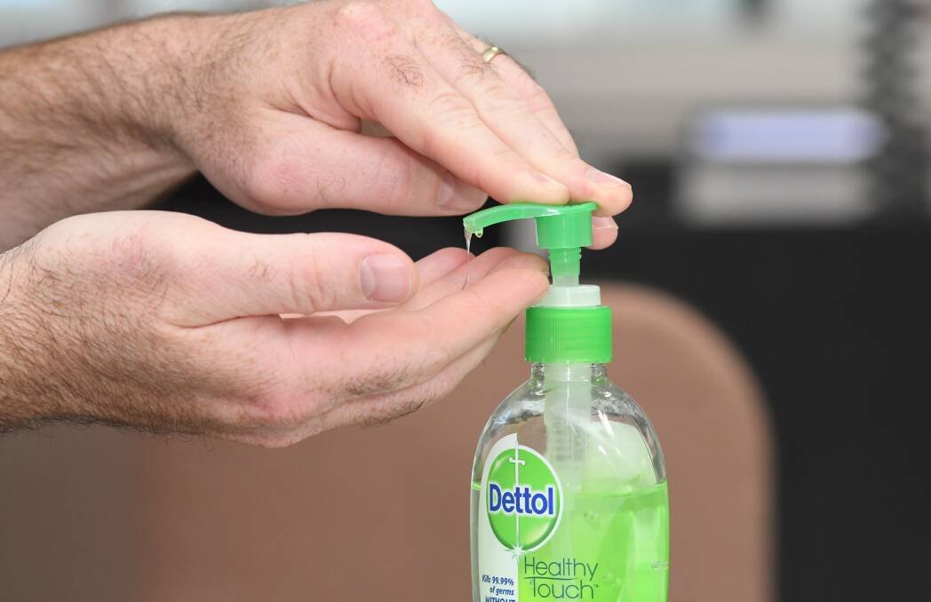 RESPONSIBILITY: People are reminded to continue using hand sanitiser and wash their hands regularly as well as check into venues as COVID continues to creep through the community. FILE PHOTO