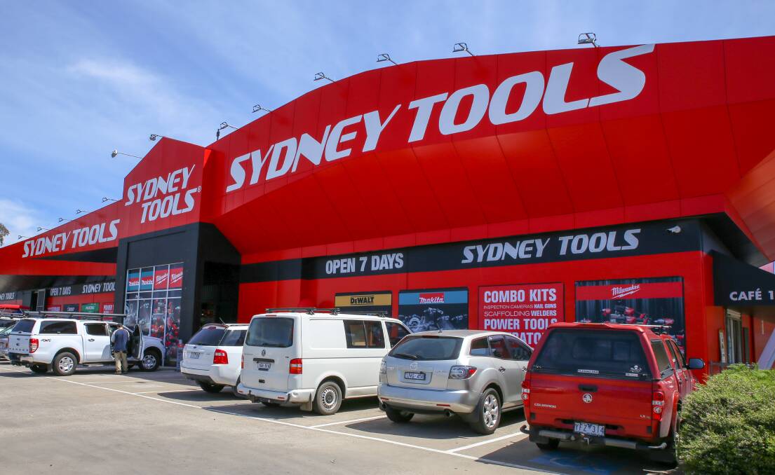 OPENING: An already established Sydney Tools shop. Another is set to open in Orange in coming weeks. Photo: SUPPLIED