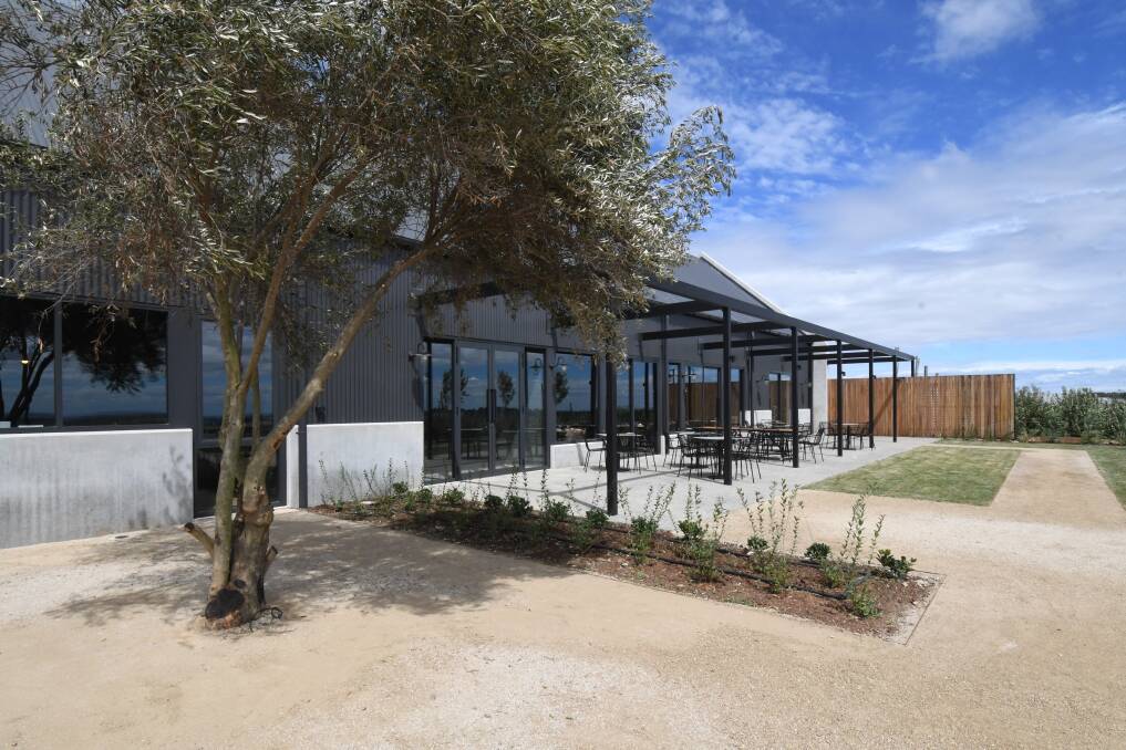 FINISHED: Printhie Cellar Door will open in coming days with a cellar door and restaurant. Photo: JUDE KEOGH
