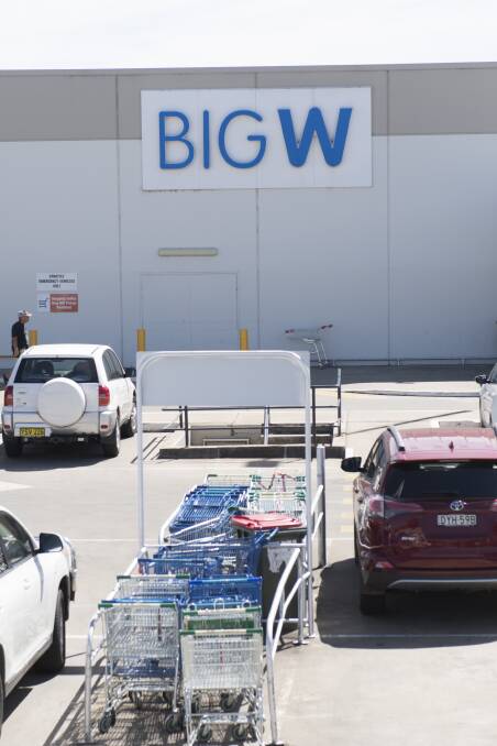 QUESTIONS: As Big W announced 30 stores would close they also submitted an Enterprise Agreement that allowed for forced redundancies. Photo: PETER HARDIN