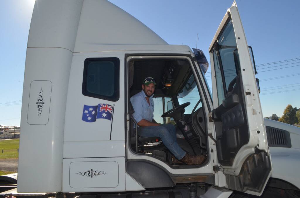 READY TO GO: Doug Dalzell will embark on a hay run to Dunedoo on Saturday to help families that were affected by the fires in February. Photo: EMILY BENNETT