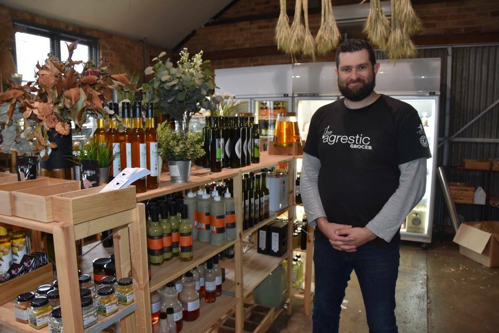 The Agrestic Grocer's Beau Baddock is hopeful of staying on once the site is sold.