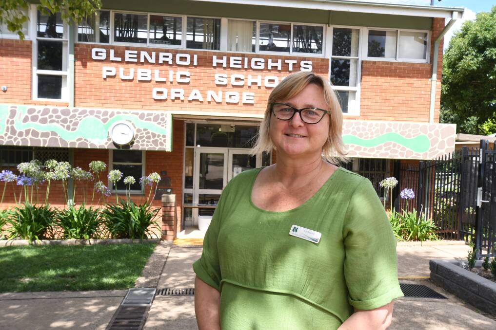 NEW WAYS: Glenroi Heights Public School principal Liz Beasley introduced smaller class sizes at the school, and the students loved it. Photo: JUDE KEOGH.