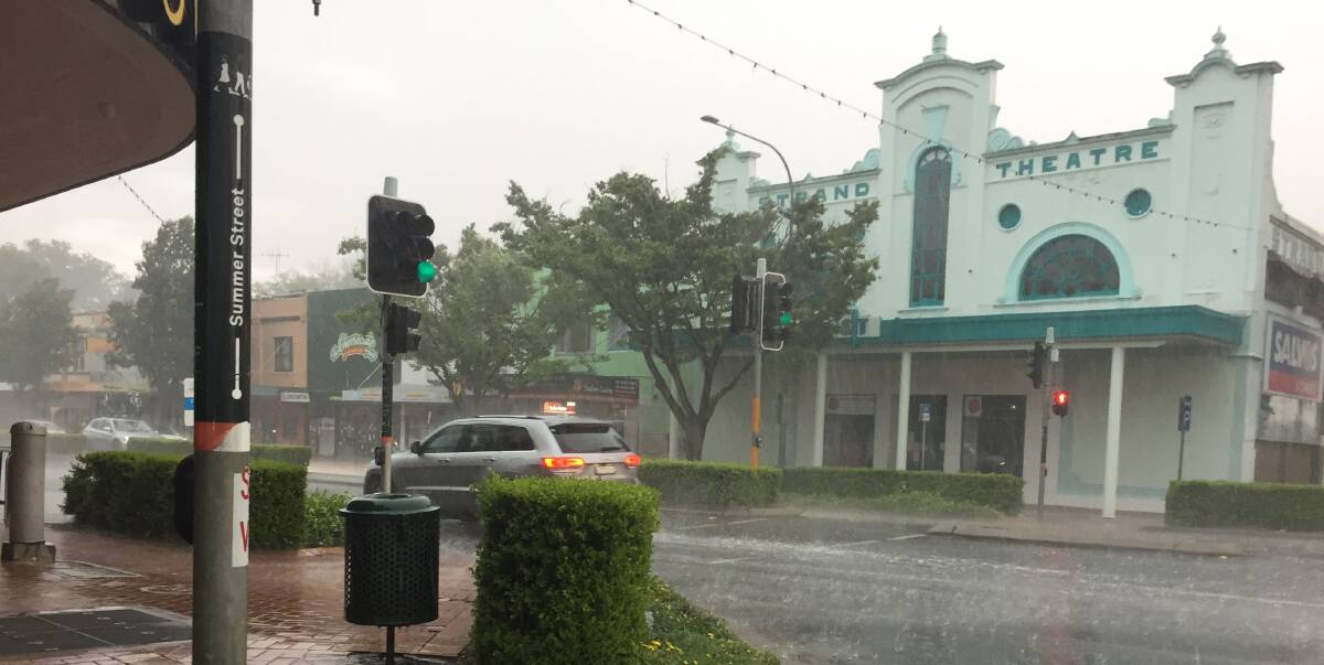 WET: Up to 21 mm of rain is expected this week. Photo: CWD.