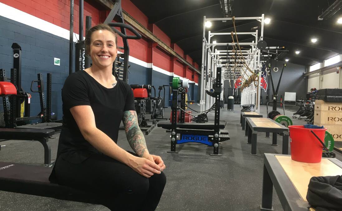 LOCALS ONLY: Bec Treacy from HomeFront CrossFit and Black Bull Cafe. Photo: PETER HOLMES.