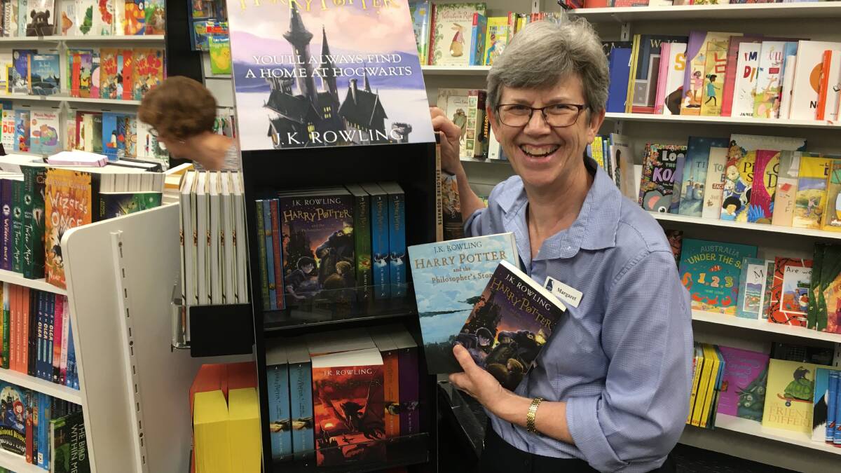 Margaret Schwebel, co-owner of Collins book shop in Orange. 