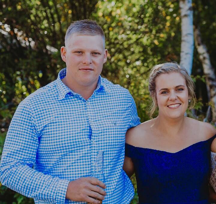 NO TIME TO WASTE: Paul Reid and Molly Vardanega had to move fast on putting in an offer for a property. Photo: SUPPLIED.