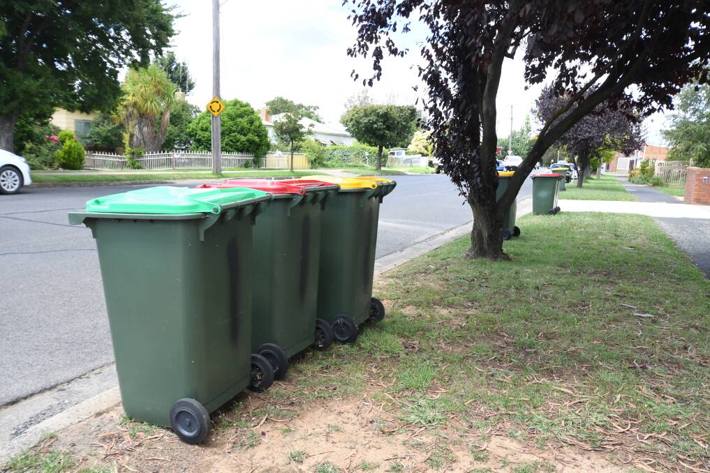 SORT IT OUT: Council says more work to be done on separating rubbish into different bins. Photo: CARLA FREEDMAN.