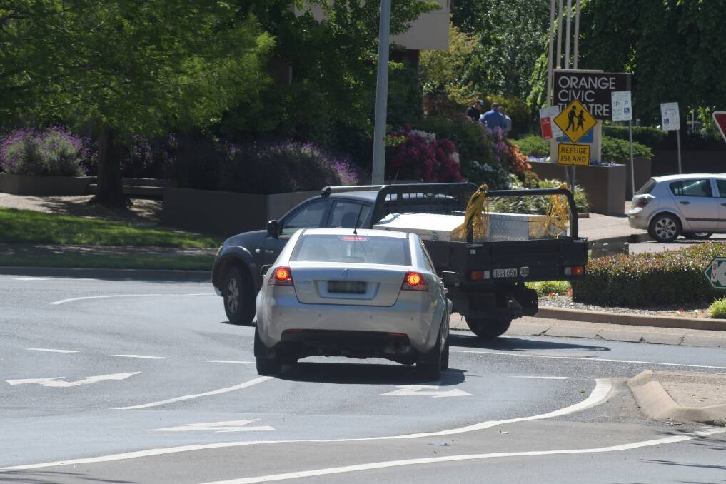 NOT SURE: A road expert said Orange drivers are confused about how to negotiate roundabouts according to road rules. Photo: JUDE KEOGH.