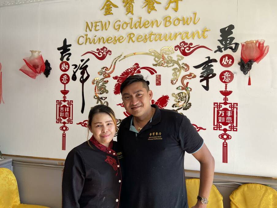 TRANSFORMATION: Lynn and Jacky Teh, owners of the New Golden Bowl Chinese restaurant. Photo: PETER HOLMES.