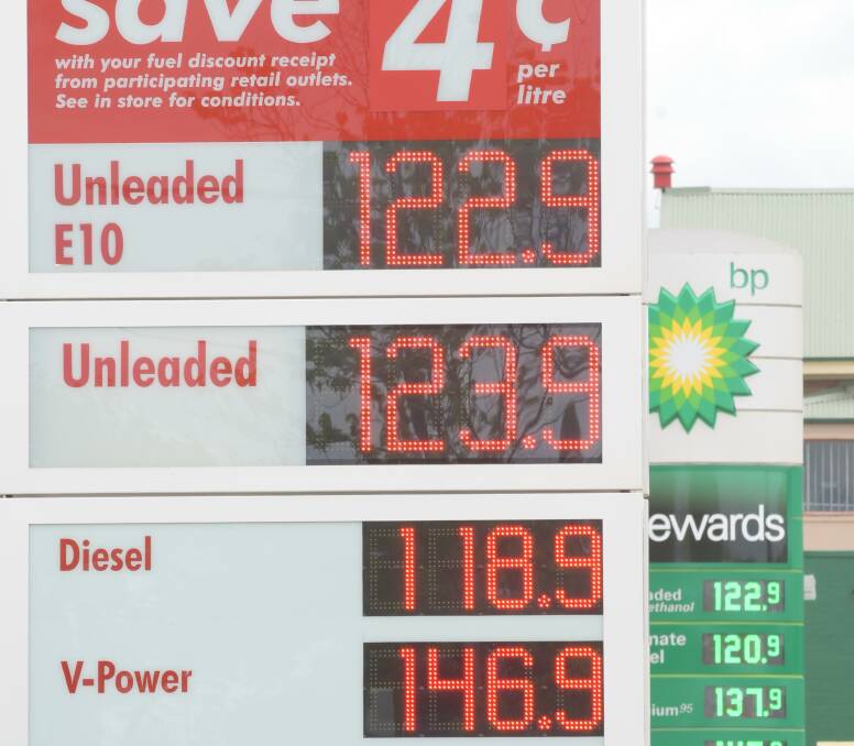 BOWSER GAP: Drivers can save more than 10 cents a litre on diesel if they shop around. Photo: JUDE KEOGH.