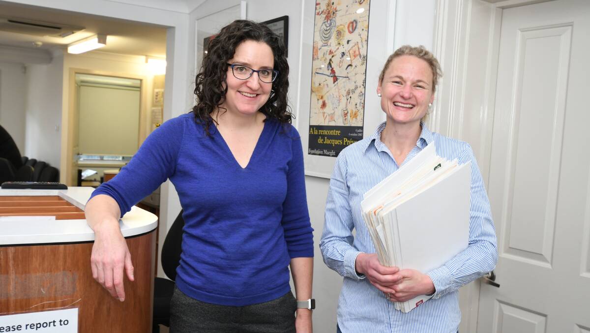 GOOD LUCK: Neurologist Dr Emma Blackwood one of many who will miss Meg Reeves. PHOTO: JUDE KEOGH.