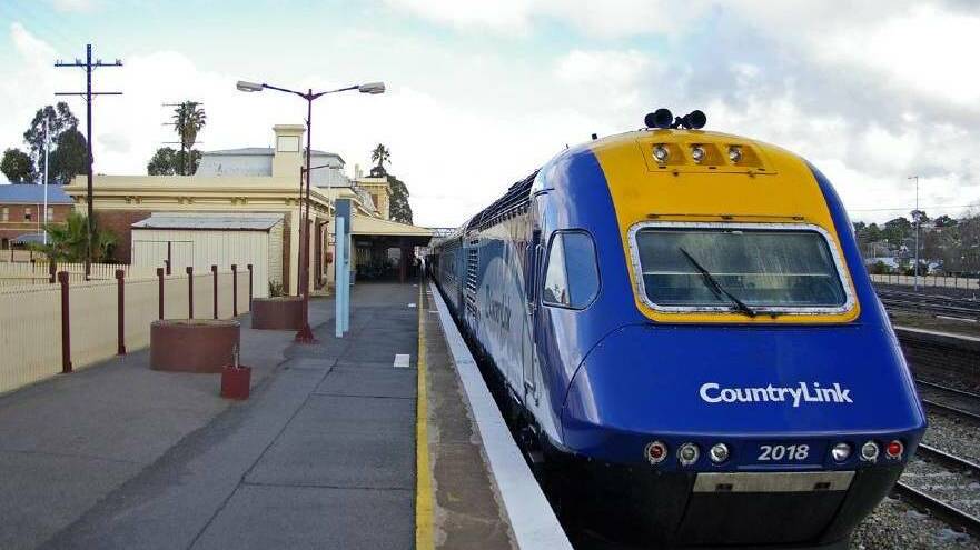 ON HOLD: Most booked regional train services - more than 20 - were cancelled last week.