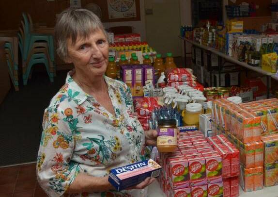 NOT HAPPY: FoodCare president Anne Hopwood described the budget cuts as “short sighted”.