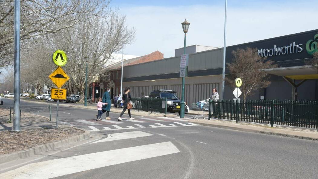 MALL ANGER: The Anson Street crossing is set to be converted into a pedestrian mall. Photo: JUDE KEOGH