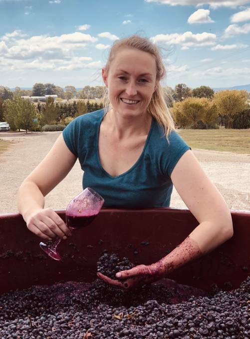 BRIGHT FUTURE: "Residing as a winemaker at Philip Shaw Wines Nadja is carving out her name in the industry," says David Collins.