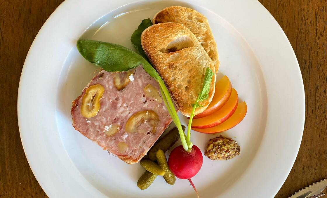 DELICIOUS: Pork and chestnut terrine is great on toasted bread, fruit chutney and pickles. Photo: SUPPLIED.