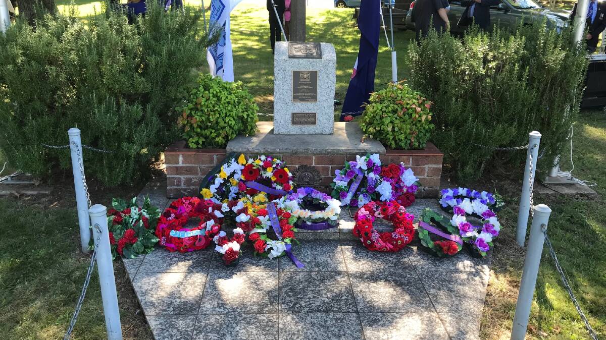 GREAT EVENT: "The National Serviceman's Day was held in beautiful Newman Park on Sunday and it was an honour to represent Council and the community," says Reg Kidd. Photo: SUPPLIED.