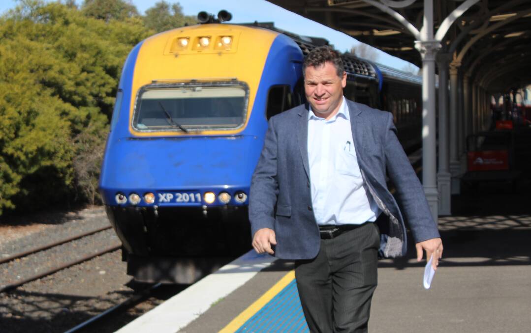 UPGRADED NEEDED: Member for Orange Philip Donato is working with the Orange Rail Action Group to improve rail services to and from Orange.