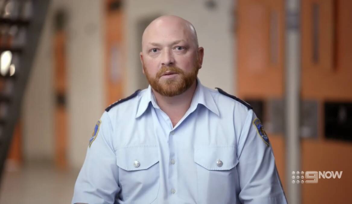 Senior officer Daniel from Wellington Correctional Centre explains what life inside the prison is like. Photo: NINE NOW