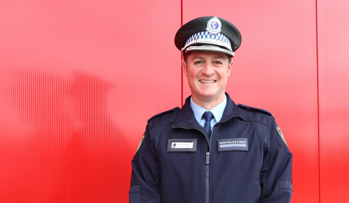 TOP COP: Assistant Commissioner Brett Greentree says taking on the role as Western Region Commander was a "dream come true". Photo: ZAARKACHA MARLAN