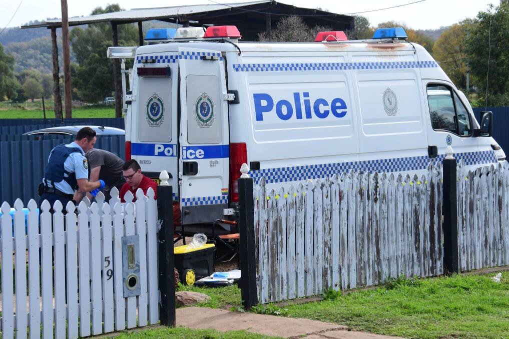 LARGE-SCALE OPERATION: Officers located ice, MDMA, heroin, buprenorphine, and cannabis during the searches in Wellington and Montefiores on Wednesday. Photo: BELINDA SOOLE
