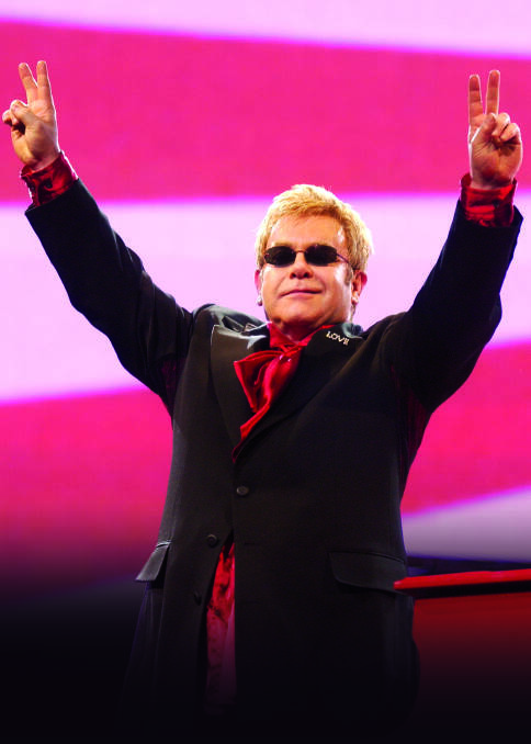Sir Elton John will be in the Central West in January next year. Photo: FILE. 