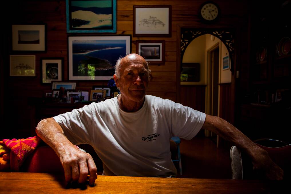 Dark memories twenty years on :Gabo island lighthouse keeper Tony Symes remembers the fatal Sydney to Hobart Yacht race. Photo: Rachel Mounsey
