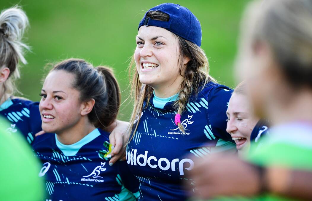 CAPTAIN COURAGEOUS: Grace Hamilton will continue to act as a source of inspiration for aspiring female players. Photo: STU WALMSLEY/RUGBY AU