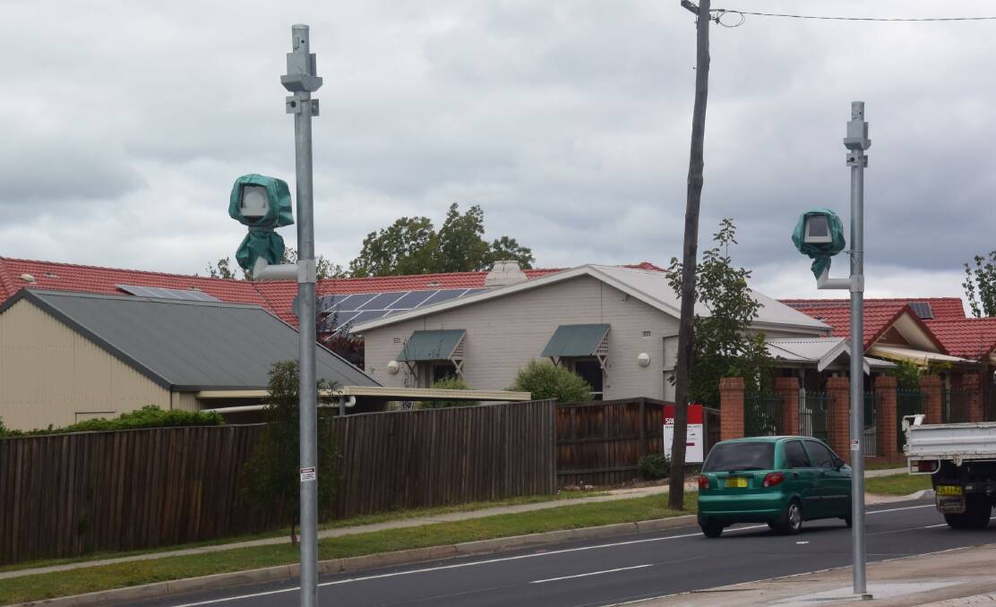 STOP: Red-light cameras on Bathurst's Stewart Street have made a huge impact on road safety in the city. Photo: RACHEL CHAMBERLAIN