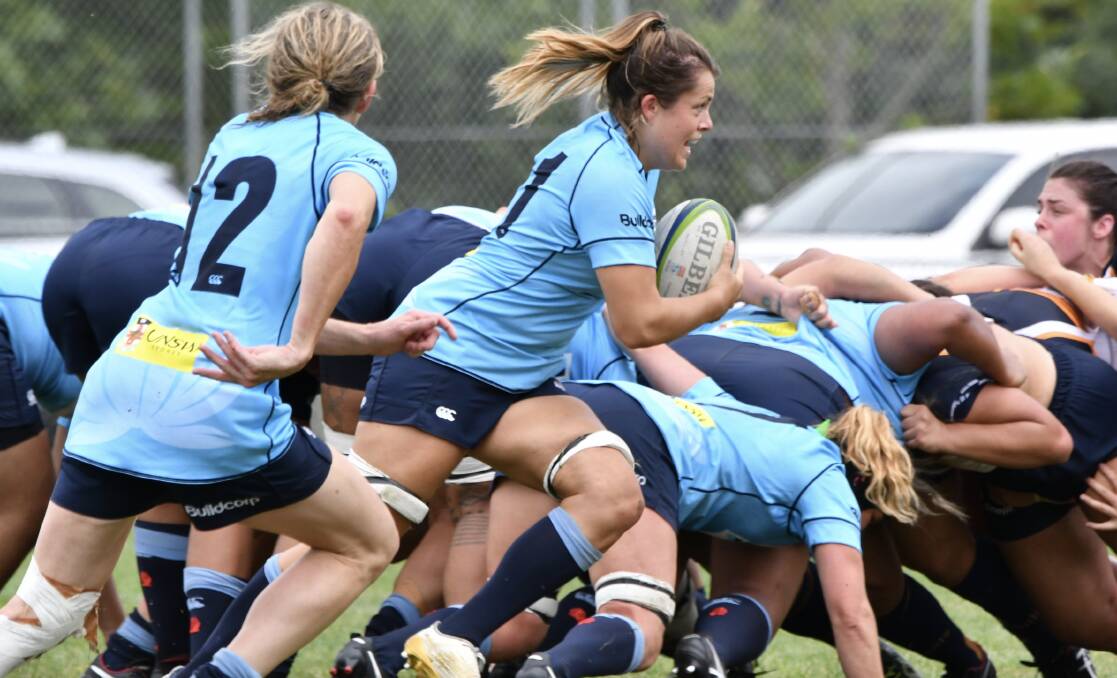 HOMECOMING: Panuara's Grace Hamilton is stoked to be able to play for her Waratahs just down the road from home on Sunday. Photo: KAYE GRIESHABER