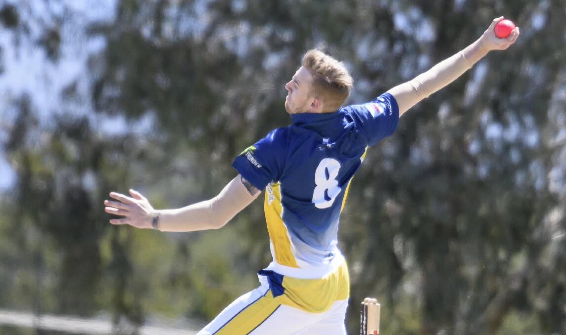 CATALYST: Tyler Van Luin claimed three wickets against the Bullets, helping inspire his ACT side to the Regional Bash semi-finals. Photo: SITTHIXAY DITTHAVONG