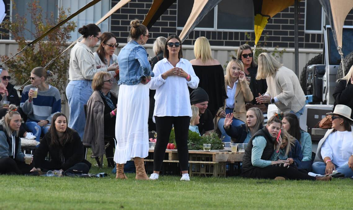 CROWD CONTROL: Orange City Rugby Club welcomed a huge crowd for its Ladies' Day on Saturday, as supporters flock back to grounds. Photo: JUDE KEOGH