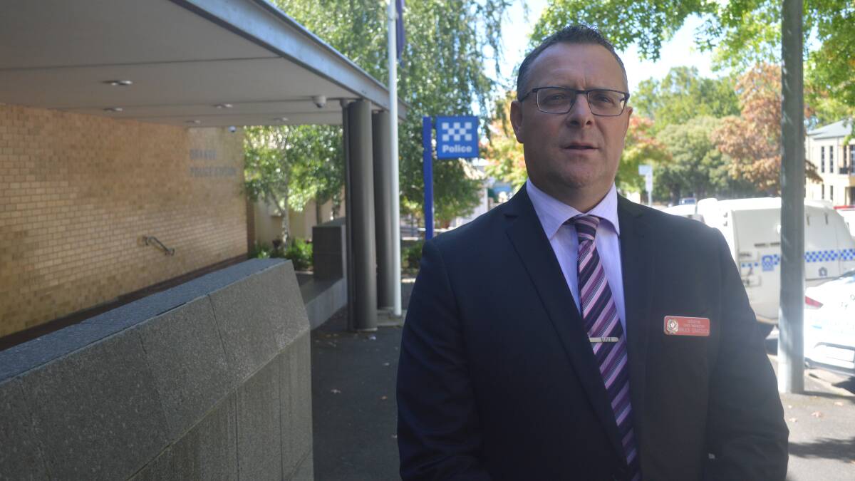 DISMANTLED: Detective Chief Inspector Bruce Grassick said he's confident police have dismantled an alleged drug supply syndicate. 