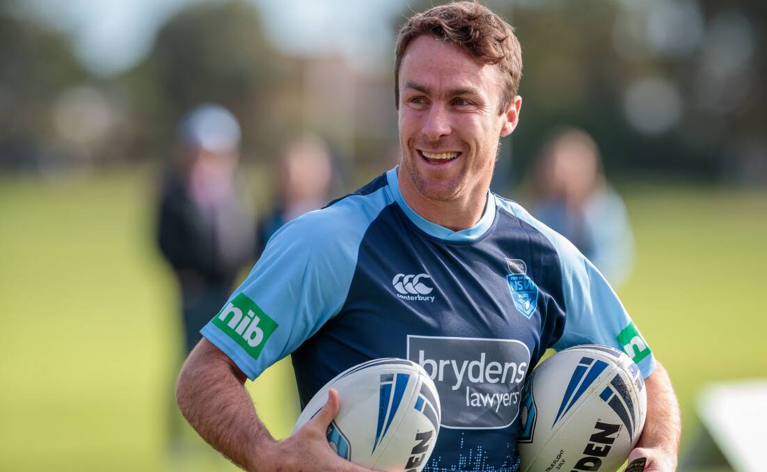 SIXES AND SEVENS: Orange-born NSW five-eighth James Maloney (pictured) received support from an unlikely source this week, his opposite number. Photo: AAP/RICHARD WAINWRIGHT