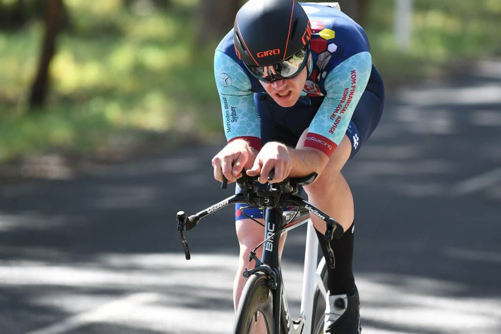 DEBUT: Orange's Harrisen Bryant makes his B2B long course debut this weekend, for Nero KOM Racing Team. Photo: CYCLING VICTORIA