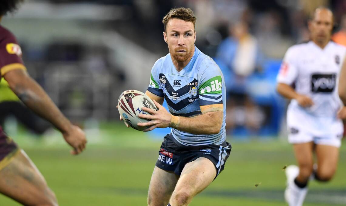 BACK IN BLUE: Orange-born Penrith five-eighth James Maloney has been recalled to the NSW side for the second game of the series. Photo: AAP