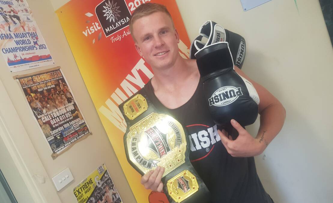 SWITCHING STYLES: WKBF K-1 world champion Charlie Bubb makes the switch to boxing at next month's Battle In The Bush 5 at Towac Park. Photo: MATT FINDLAY