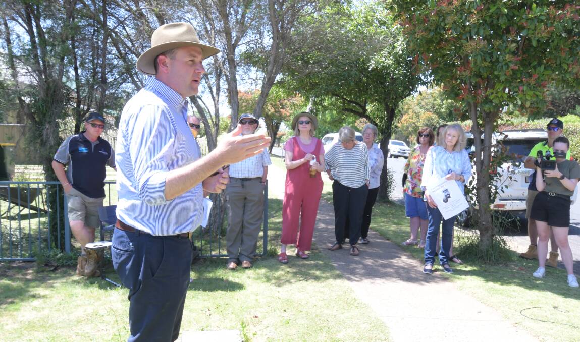 CONSULTATION: Nationals MLC Sam Farraway said next week's information sessions will not decide the outcome for East Orange's social housing. Photo: JUDE KEOGH