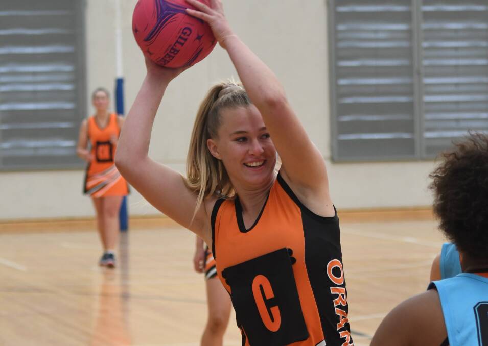 STAR OF THE SHOW: Orange Thunder coach Linda Macleod reserved special praise for Sophie Brisbane (pictured) in last weekend's decider. Photo: CARLA FREEDMAN