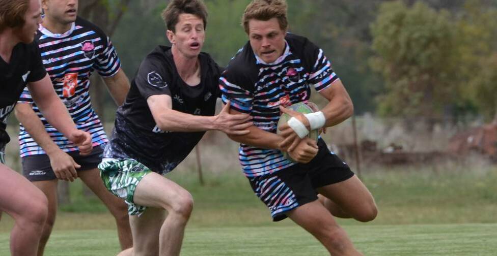 BLOBBING AROUND: Harry Edwards' Blobfish will be gunning for more success at this year's Active Axons Blue Mountains and Greater West Rugby Sevens Carnival. Photo: ANYA WHITELAW
