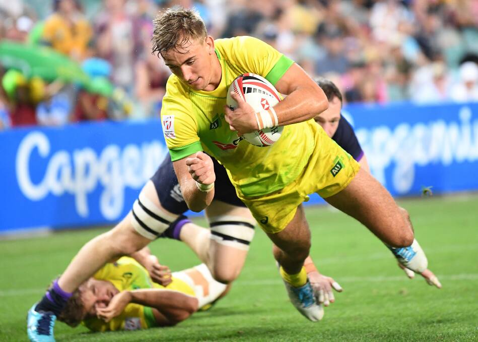 IRELAND'S CALL: Cumnock product and Aussie Sevens speedster John Porch has signed a two-year deal with Connacht. Photo: AAP/DAVID MOIR