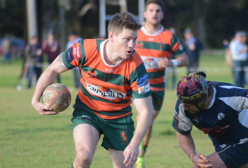 THE MANE MAN: Cam Cole, pictured in 2016, will vice captain Orange City after returning to the club this season. Photo: FORBES ADVOCATE