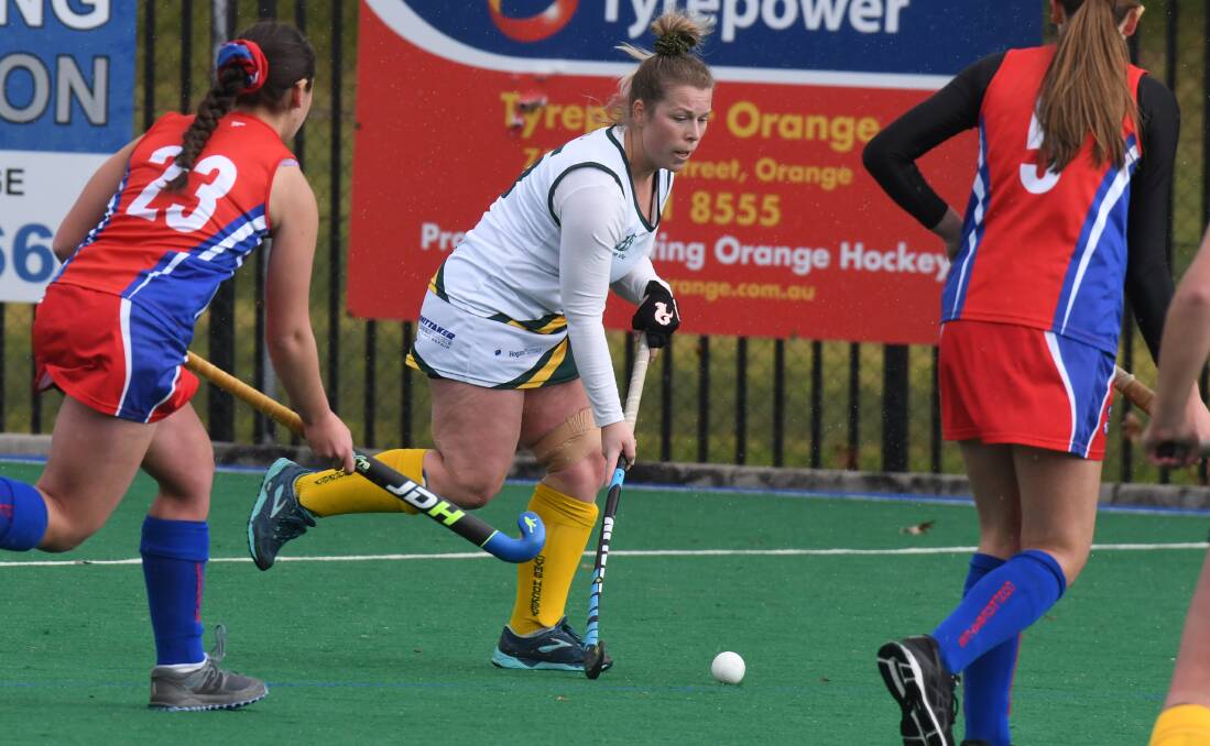 CRUCIAL COG: Former Hockeyroo Jade Georgiou's big-game experience will be crucial for CYMS in Saturday's major semi-final. Photo: JUDE KEOGH
